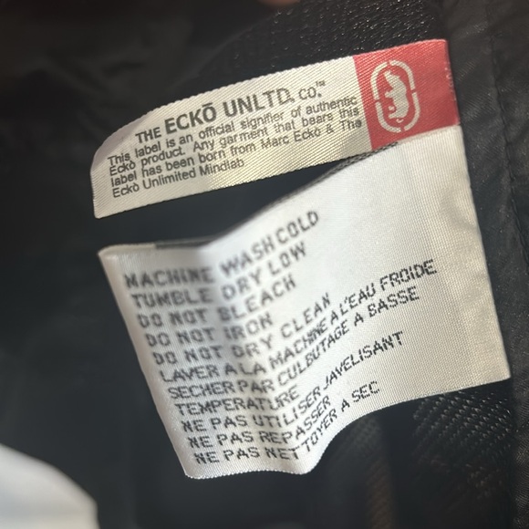 Ecko unltd vintage jacket top with mesh back - Picture 5 of 8